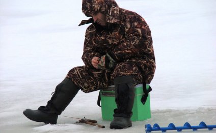Ice fishing dangers