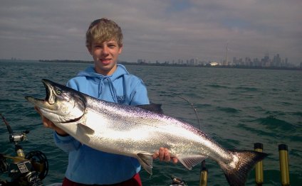 The walleye fishing