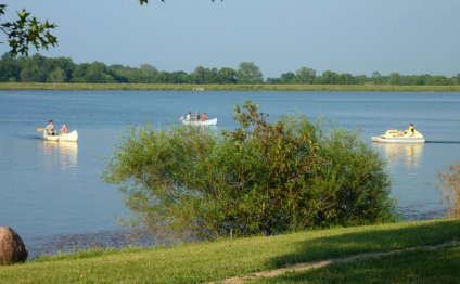 Fun on the lake