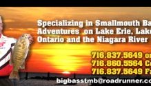 Lake Erie Smallmouth Bass Fishing Guide Charter