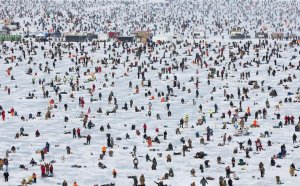 Best time to ice fishing