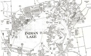 Indian Lake Ohio Map