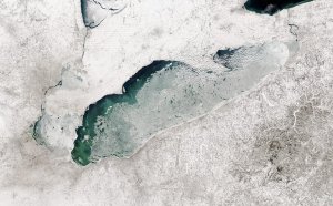 Lake Erie ice coverage