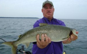 Lake Erie pier fishing