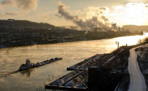 Monongahela River temperature