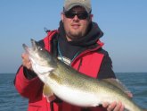 Big fish in Lake Erie