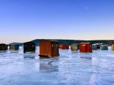 Ice fishing Rivers Port Clinton